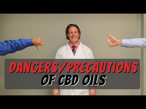 CBD Oils: Are There Dangers/Precautions (Pharmacist Perspective)