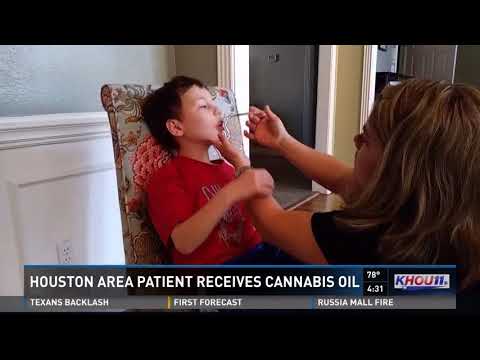 Houston-area patient receives cannabis oil