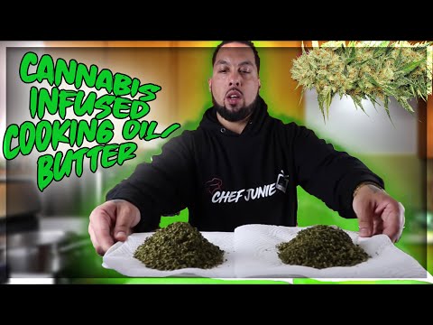 HOW TO MAKE CANNABIS COOKING OIL AND BUTTER