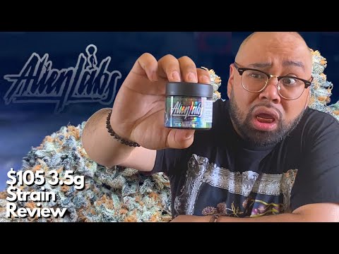 STRAIN REVIEW: XENO BY ALIEN LABS. THIS EIGHTH WAS $105! #alienlabs #xeno #mostexpensive