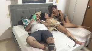 I FUCK MY GIRLFRIEND IN FRONT OF MY STEPFATHER