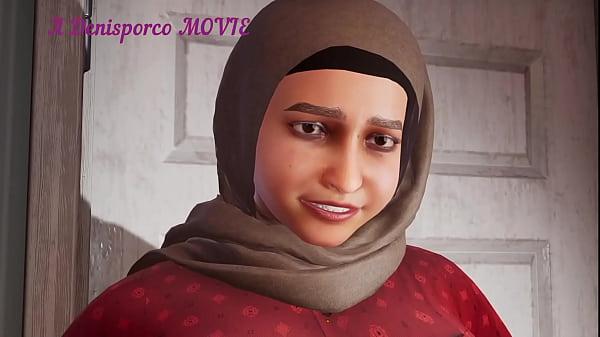 Muslim arab hijab big tits and ass Aisha anal fucked and covered of cum